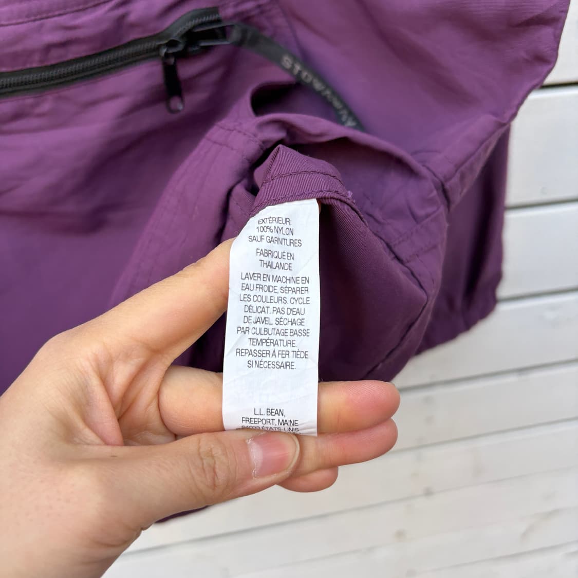 L.L.bean 엘엘빈 나일론 아노락 상품이미지10