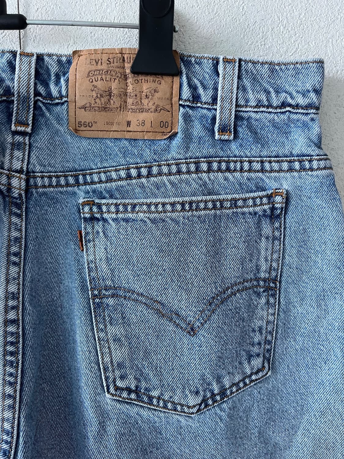 97년 vintage levis 560 루즈핏 쇼츠 상품이미지5