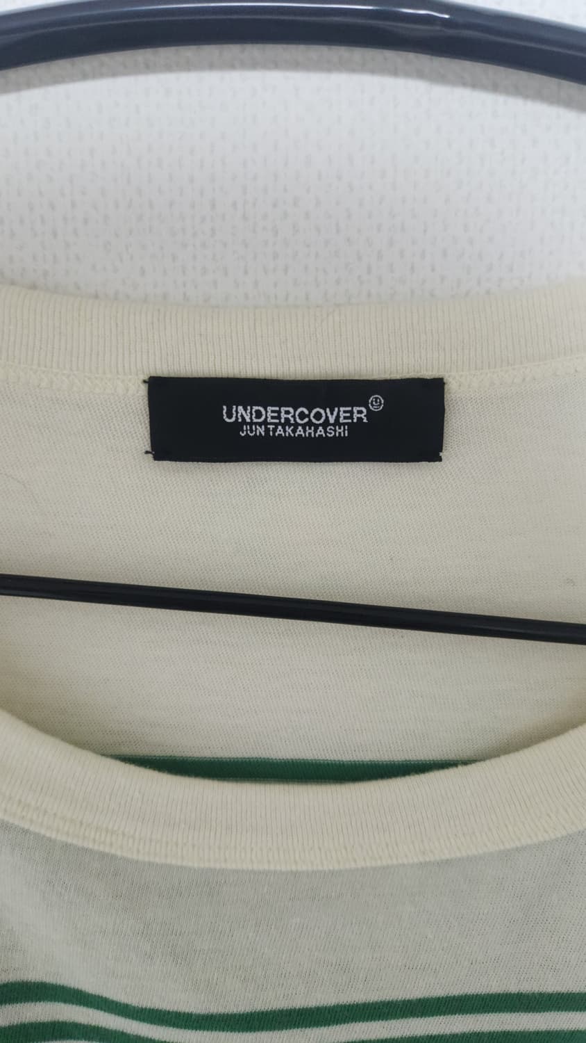 Undercover 보더 티셔츠 상품이미지4