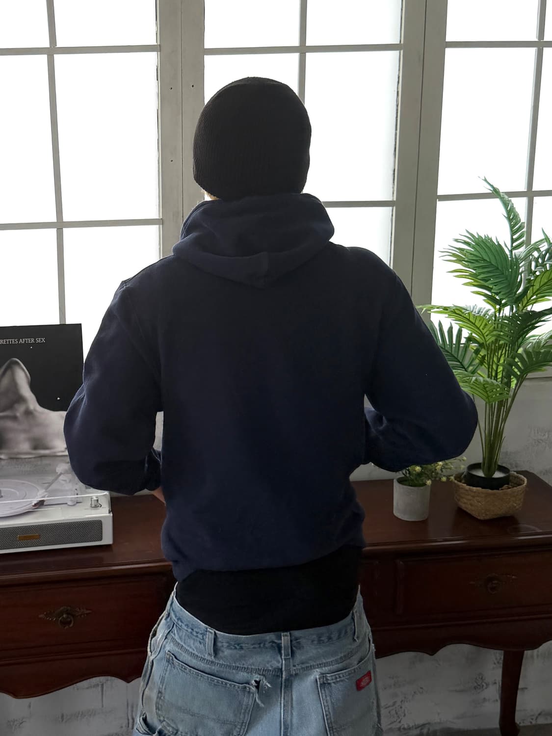 MADE IN USA 🇺🇸 NAVY 후드티 상품이미지5