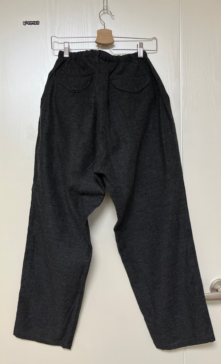 코모리 캐시미어실크 팬츠 / 차콜 / 1 상품이미지2