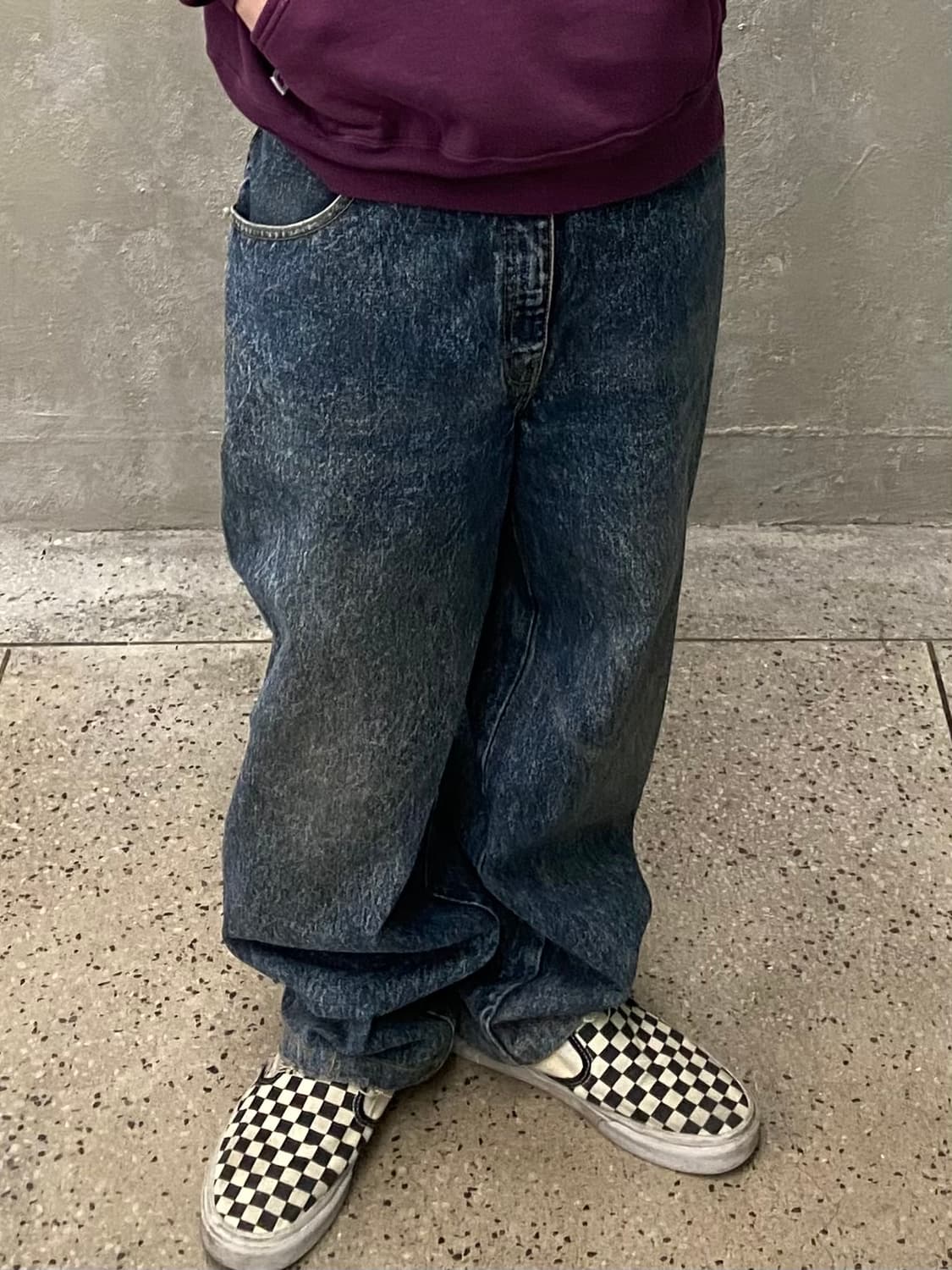 [34] 90s Jordache 조다쉬 스톤 워시드 배기핏 데님팬츠 상품이미지10