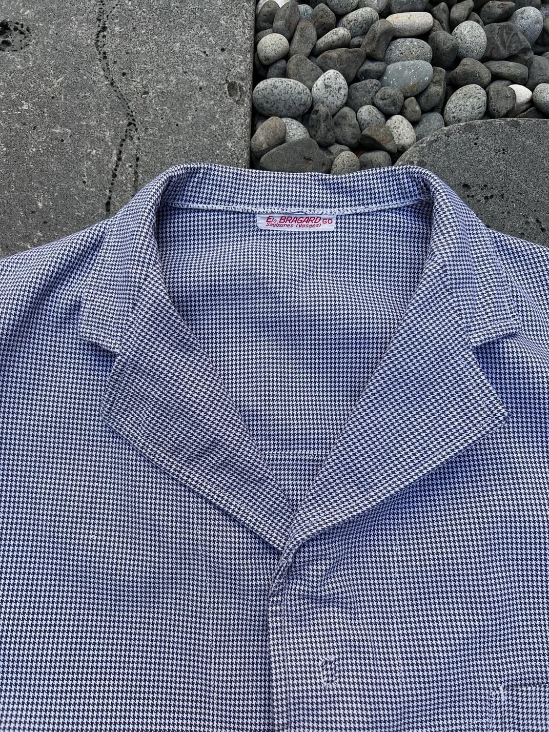 50s Ets.BRAGARD FRENCH CHECK 빈티지프렌치워크자켓 상품이미지3