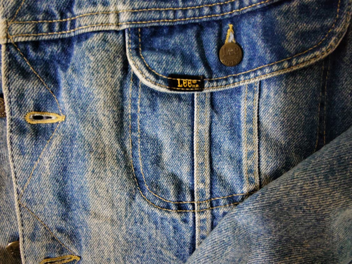 빈티지 리 라이더 트러커 블랑킷 데님재킷 상품이미지5