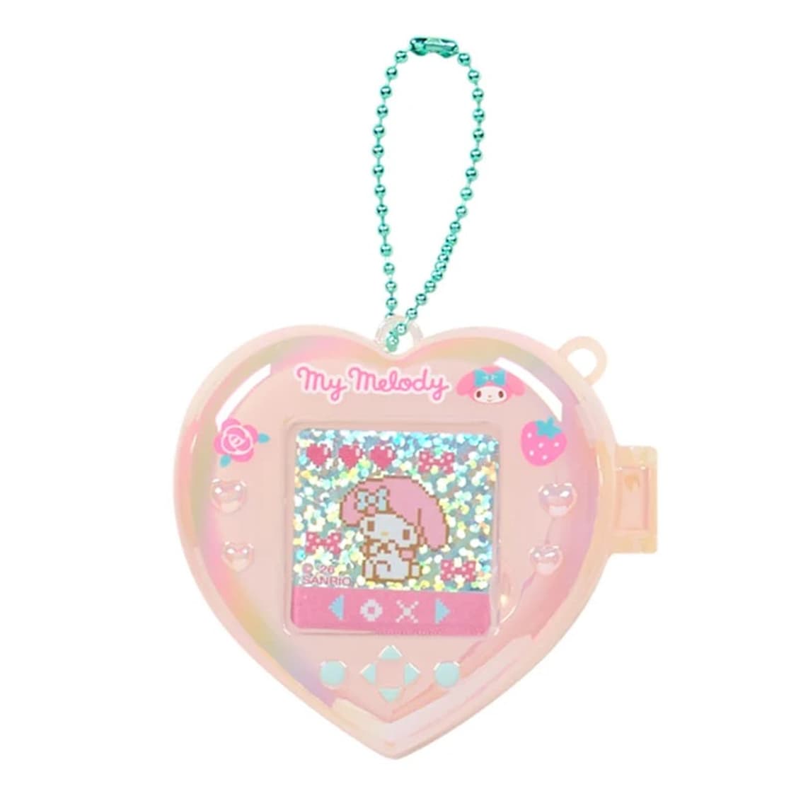산리오 시크릿 게임기st키링 클로버 스트랩 마이멜로디 세트 상품이미지2