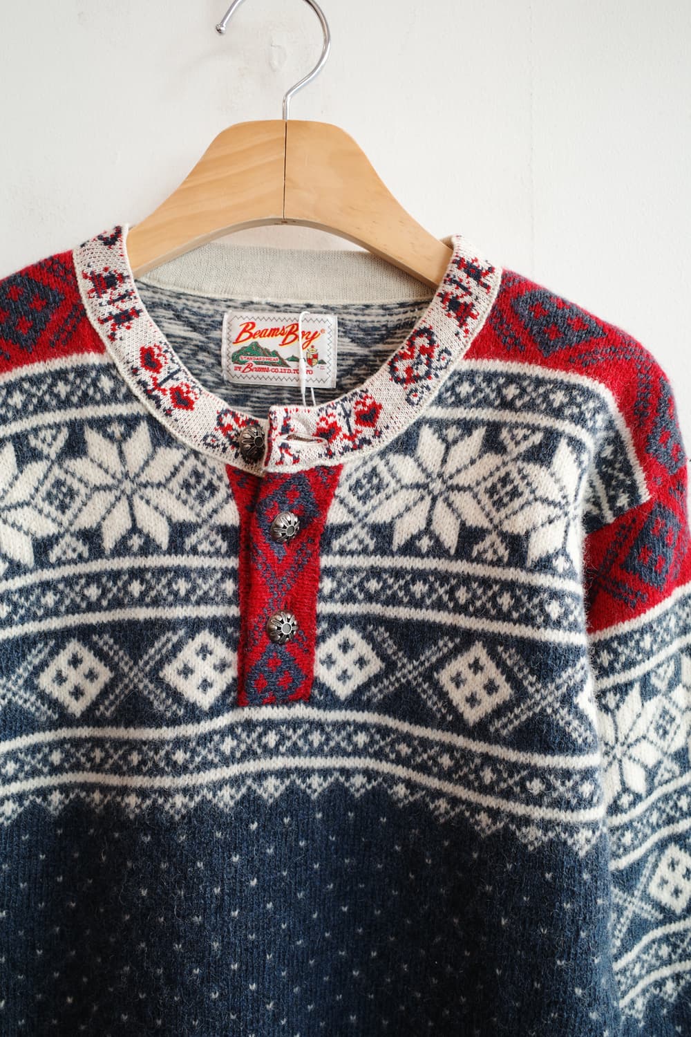 Beams Boy 빔즈보이 에스닉 울 니트  상품이미지2