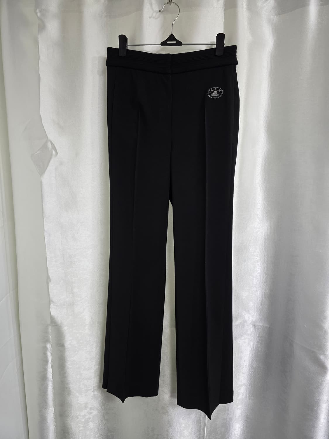 오즈새컨 블랙 와이드 슬랙스 (1908) 상품이미지1