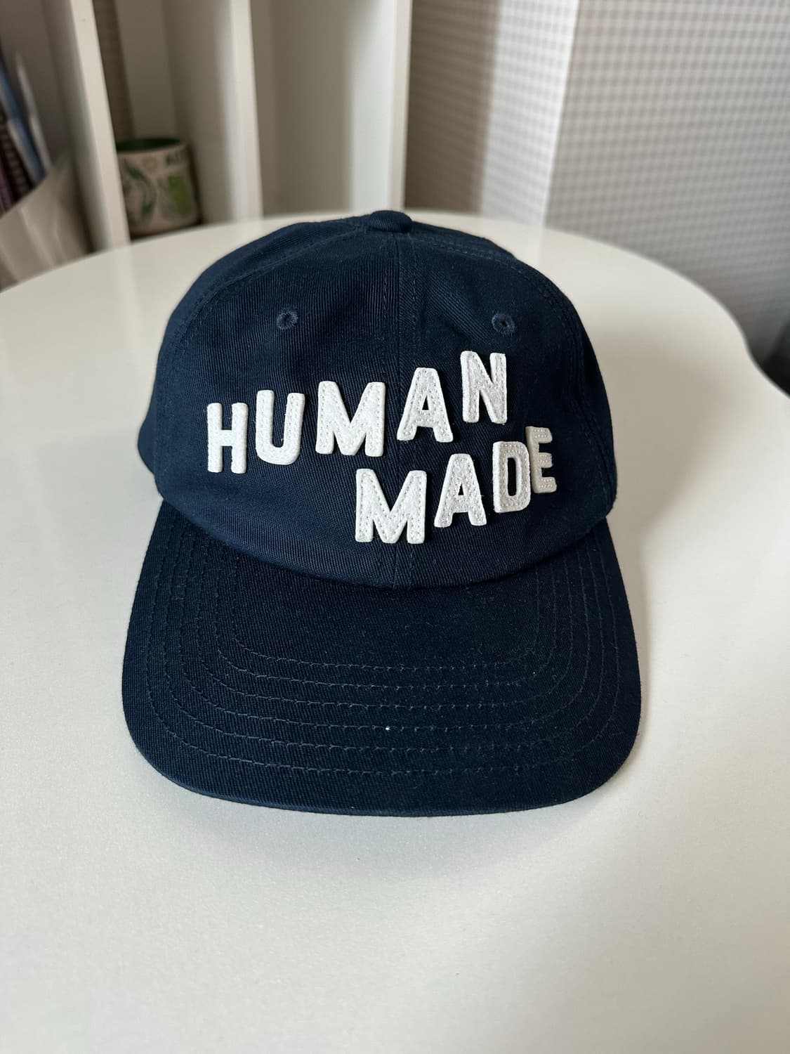 휴먼메이드 6 패널 트윌 캡 네이비 상품이미지1
