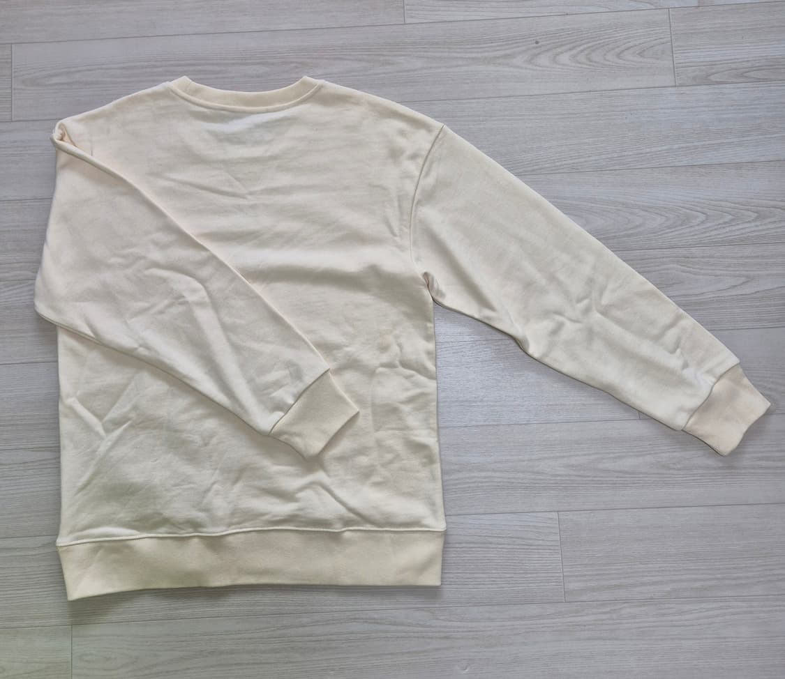 (정품) 구찌 아이보리 로고 맨투맨 XS 상품이미지5