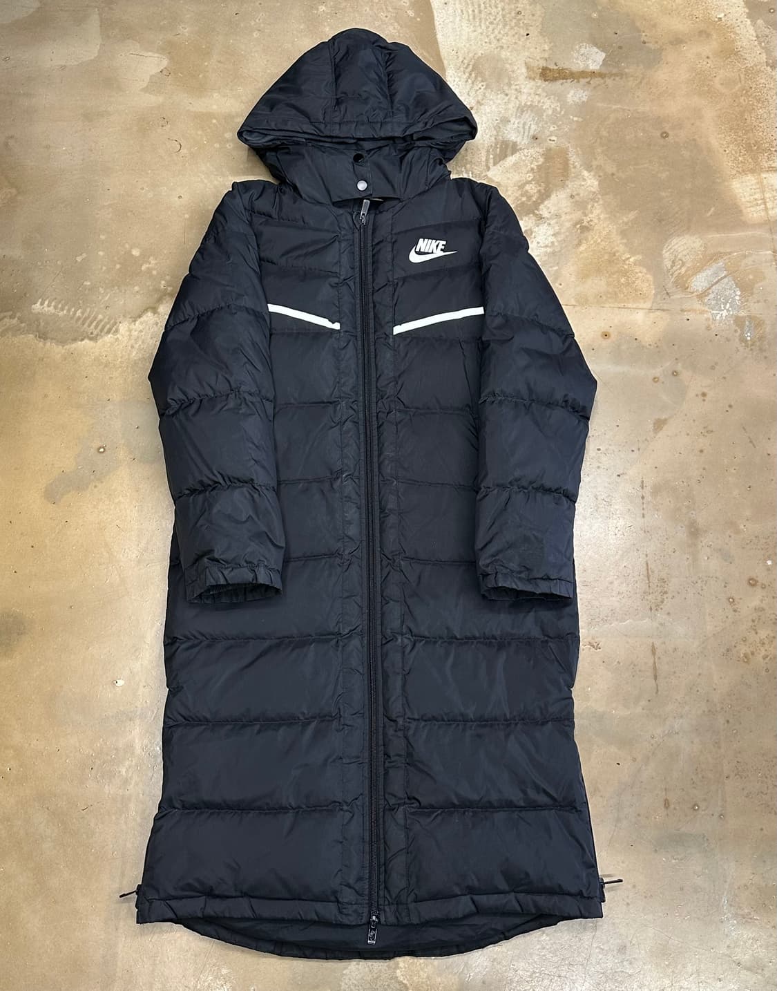 XL 나이키 블랙 롱패딩 상품이미지2