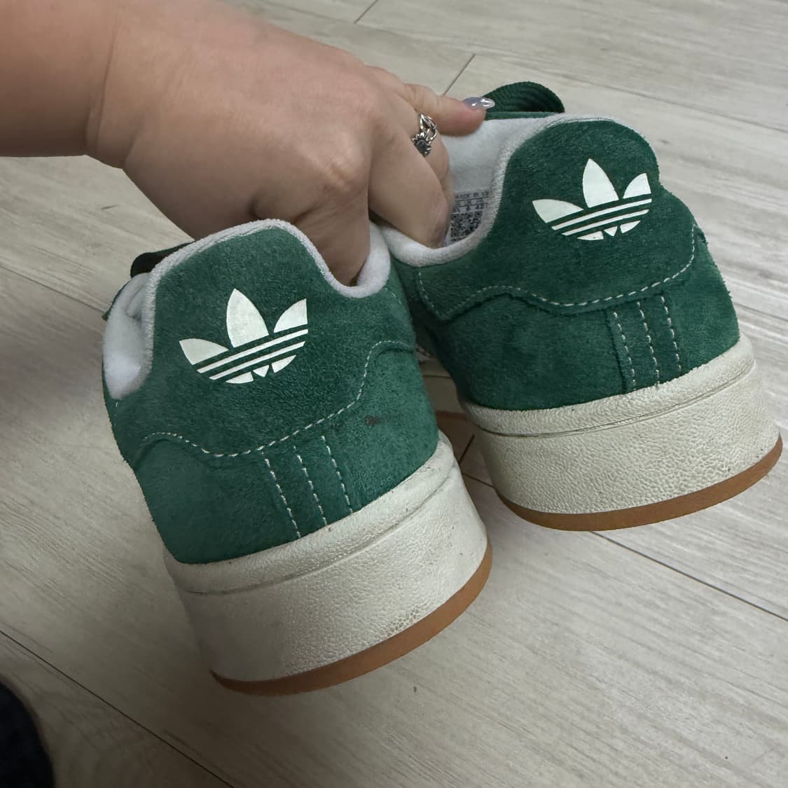 아디다스 캠퍼스 00s 다크그린 스웨이드 (260) 💚 상품이미지3