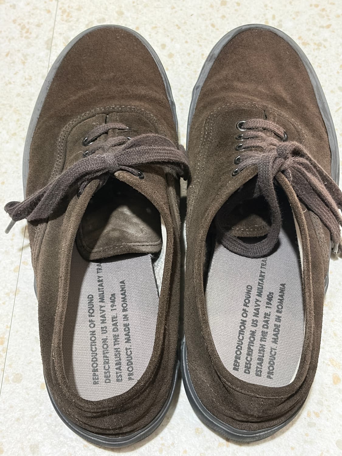 REPRODUCTION OF FOUND 리오파 브라운 43사이즈 상품이미지3