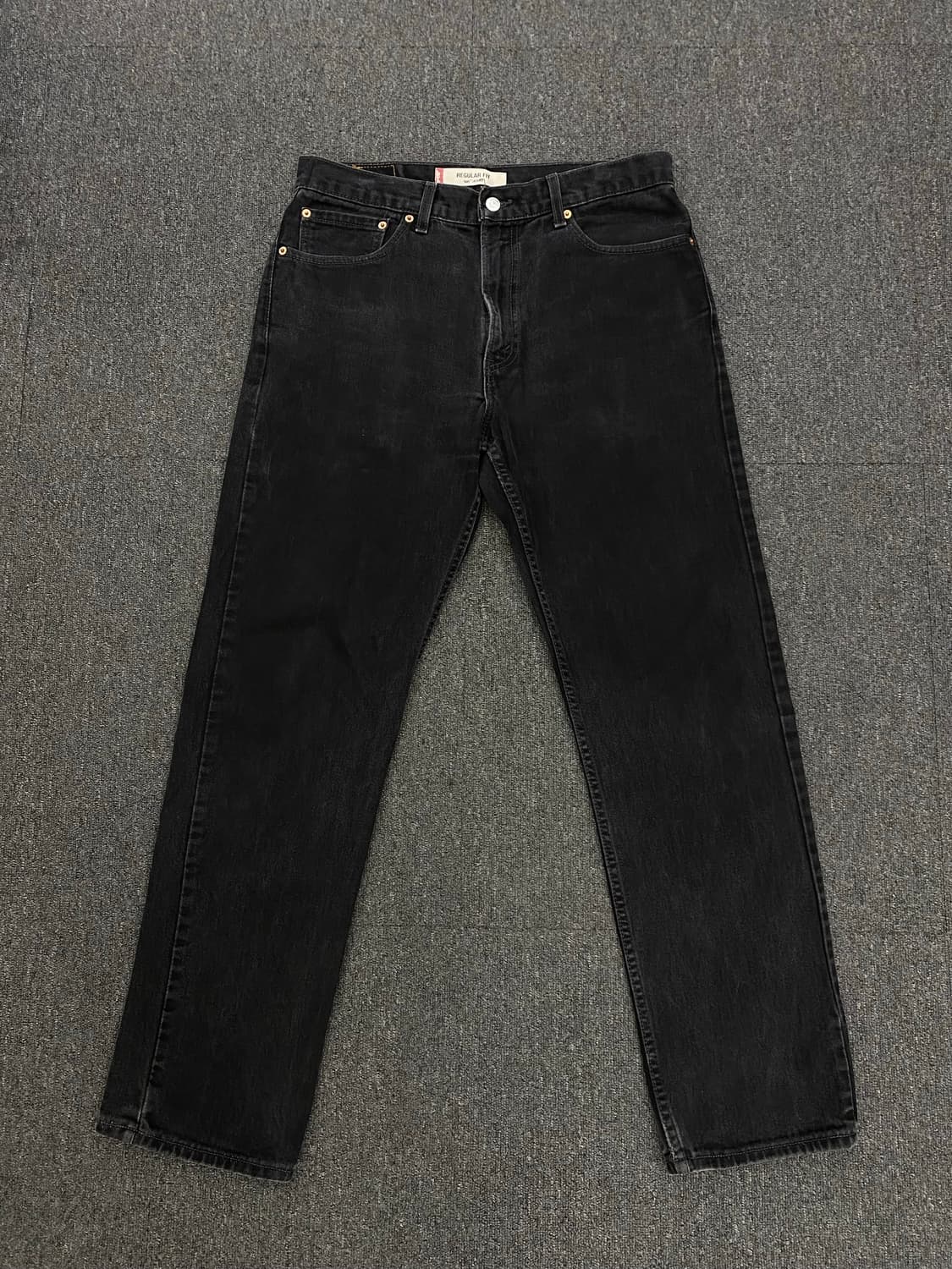 00s Levis 리바이스 505 흑청 데님팬츠 상품이미지3