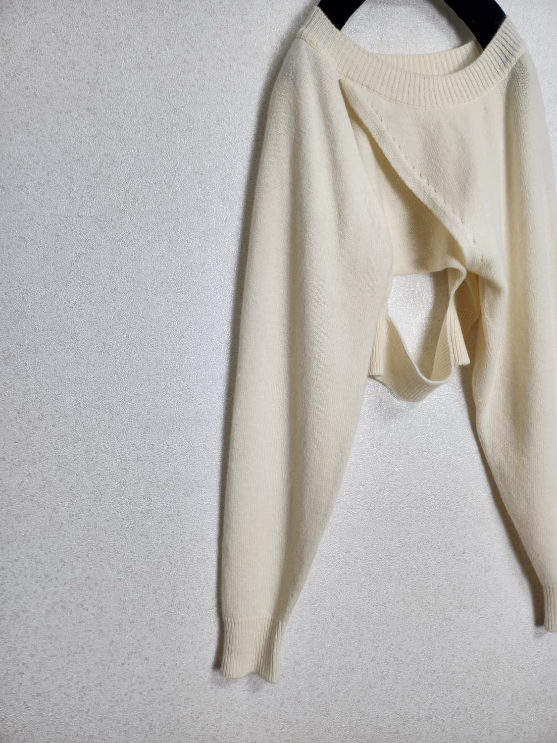 유즈 울&캐시미어 볼레로 니트탑 free 상품이미지4