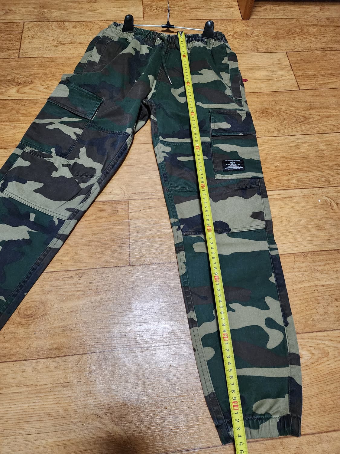 [XS] 알파인더스트리 코튼 조거 팬츠 카모 28사이즈 상품이미지3