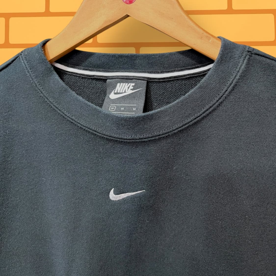 나이키 센터 로고 맨투맨 스웻 셔츠 (XL) 상품이미지2