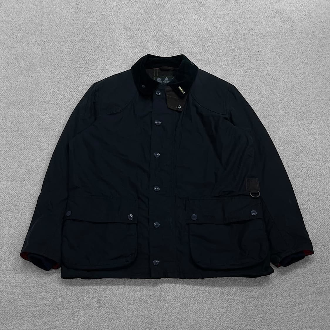 바버 Barbour digby 퀄티드 왁스 자켓 다크네이비 상품이미지1