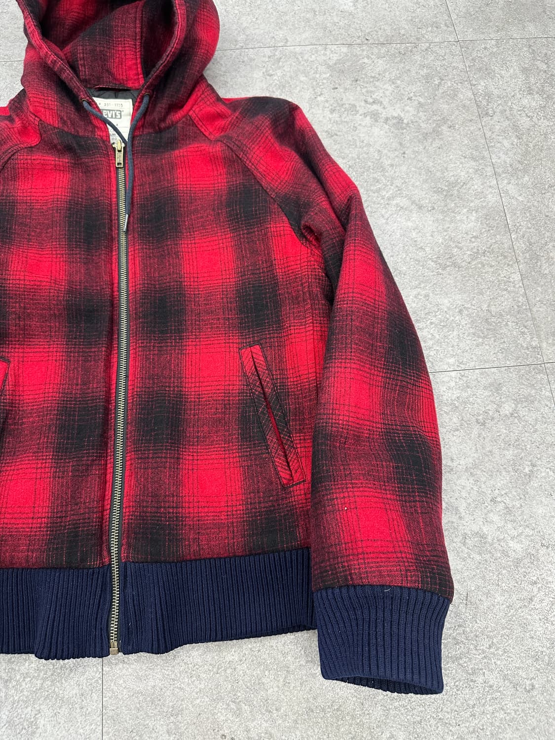 LEVI’S check pattern hood jacket 상품이미지6