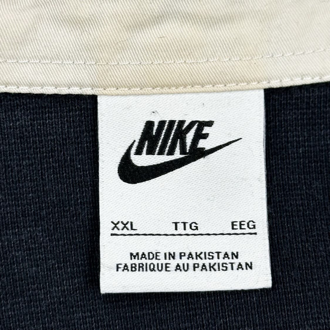 나이키 스우시 블랙 럭비티 맨투맨 (실측 XL) 상품이미지6