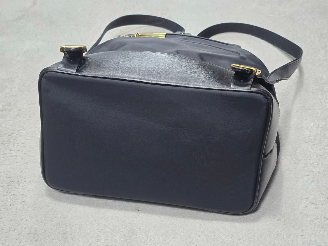 모스키노 로고장식 나일론 레더 백팩 상품이미지5