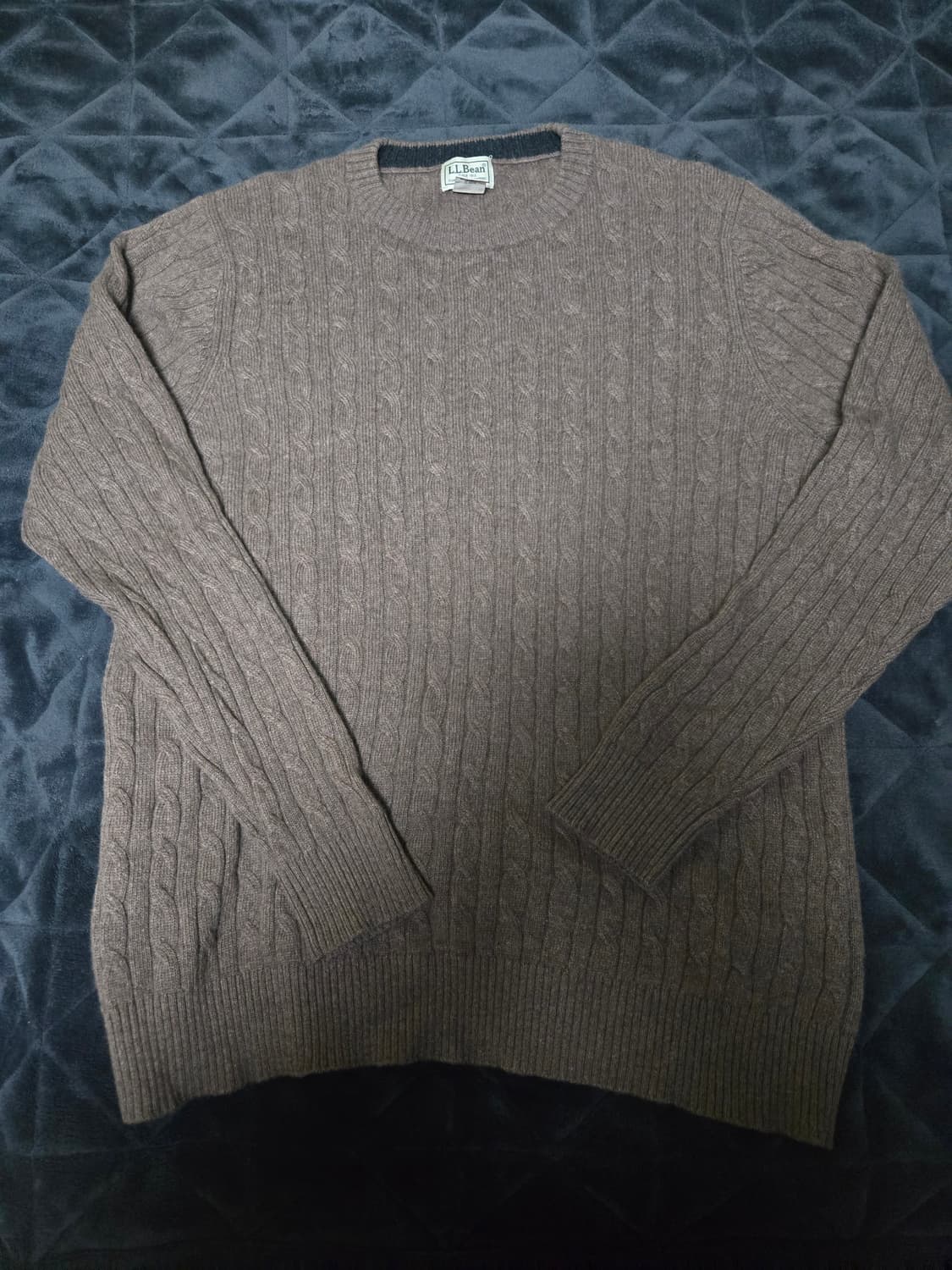 엘엘빈(L.L.Bean) 브라운 니트 L 상품이미지1