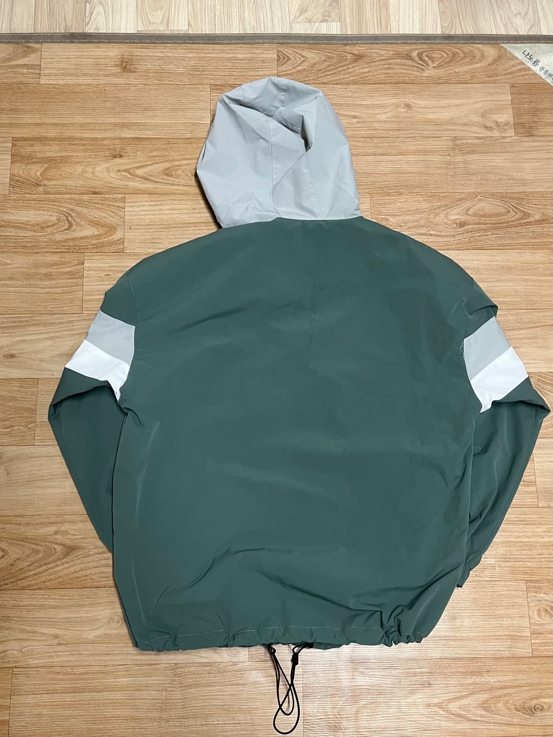 더로우머 배색 후드 아노락 XL 상품이미지2