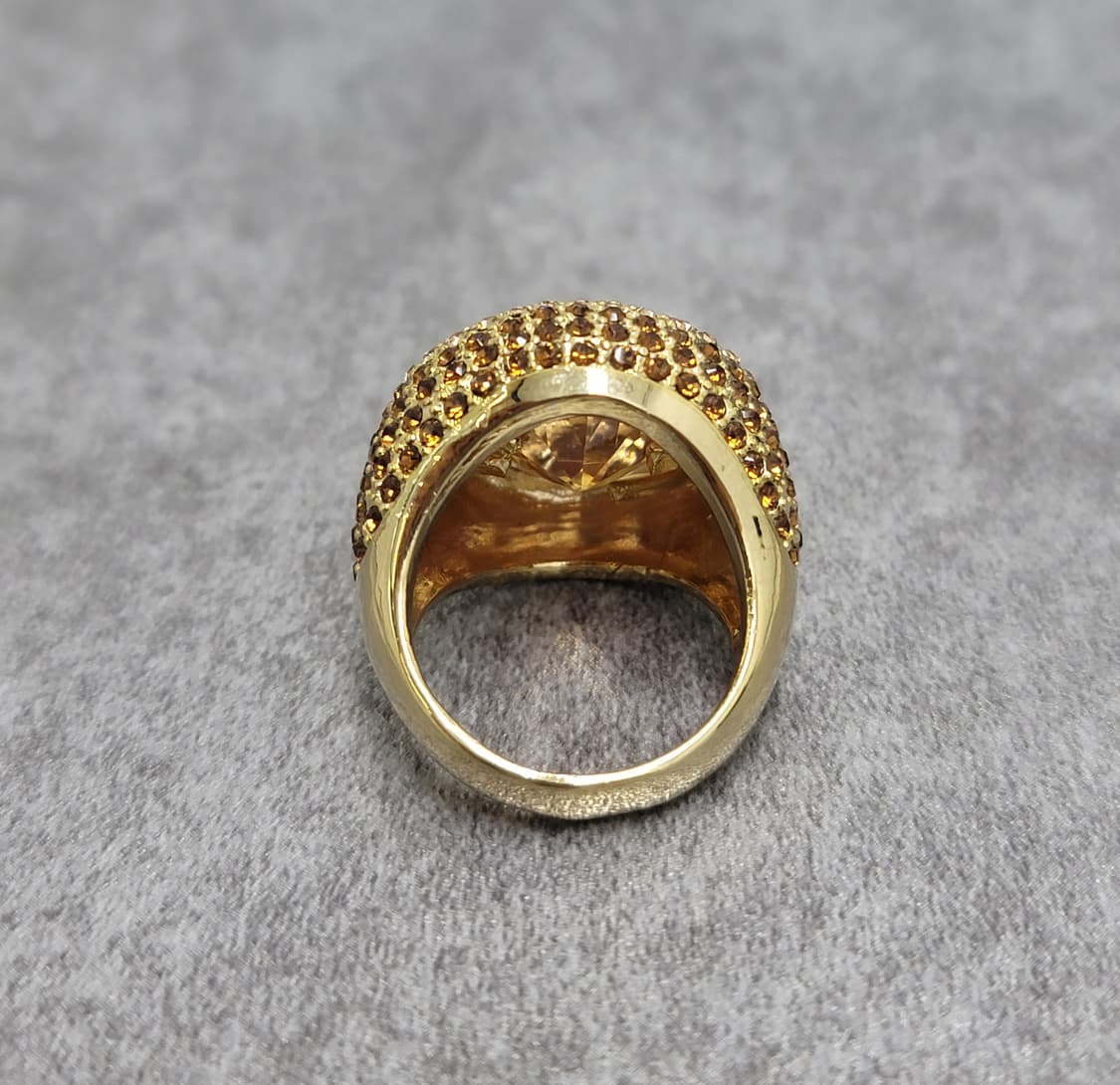 champagne gold heart ring 상품이미지5