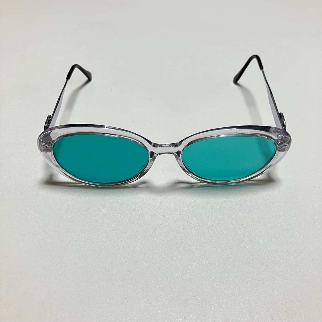 스틸 컬러 빈티지 선글라스 mint green 상품이미지1