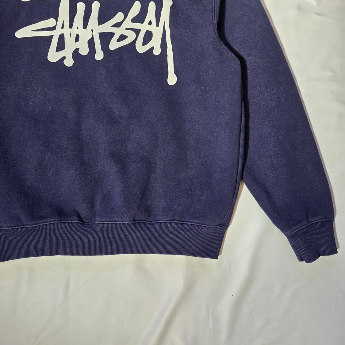 [S]스투시 베이직 후드 네이비 상품이미지10