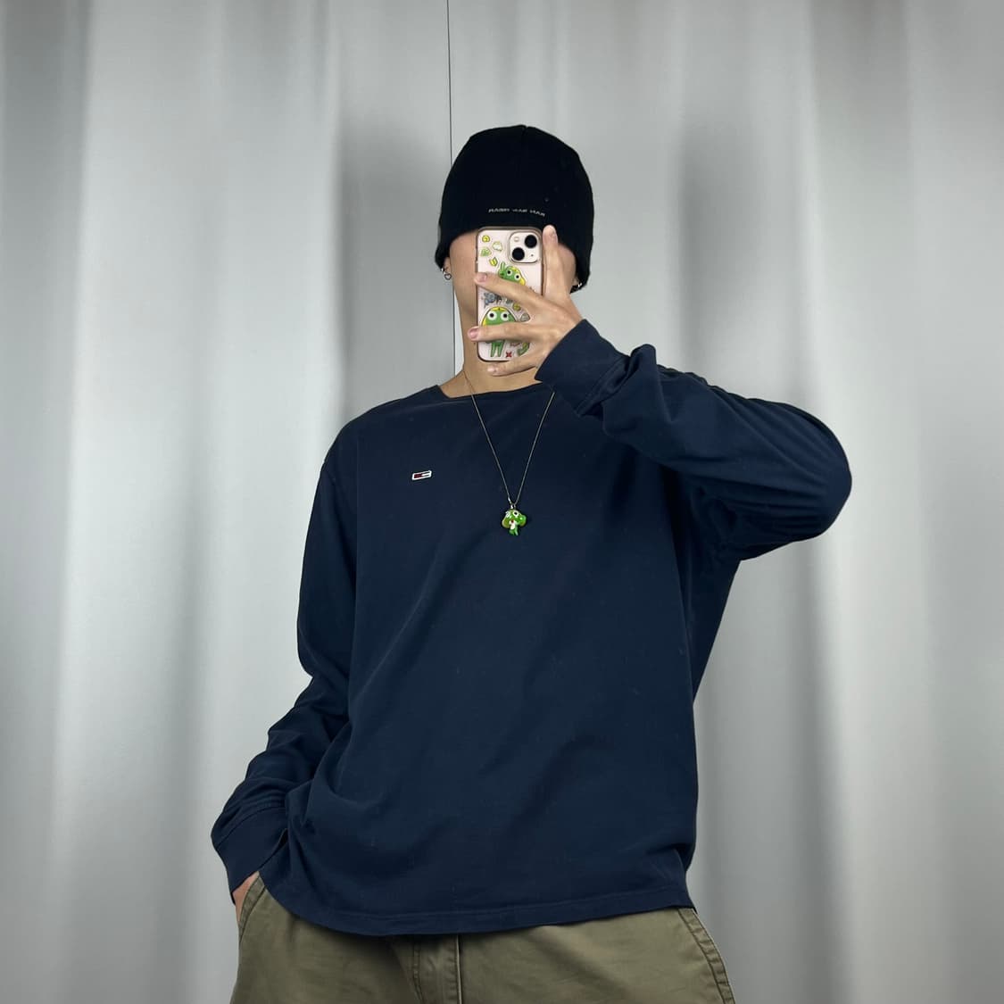 <타미힐피거 로고 롱슬리브> No.1389 상품이미지2