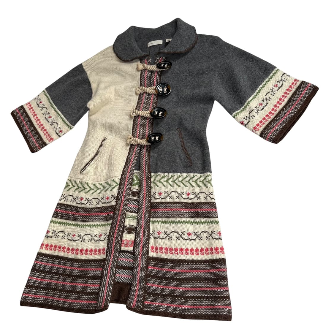 빈티지 롱 니트 가디건 상품이미지2