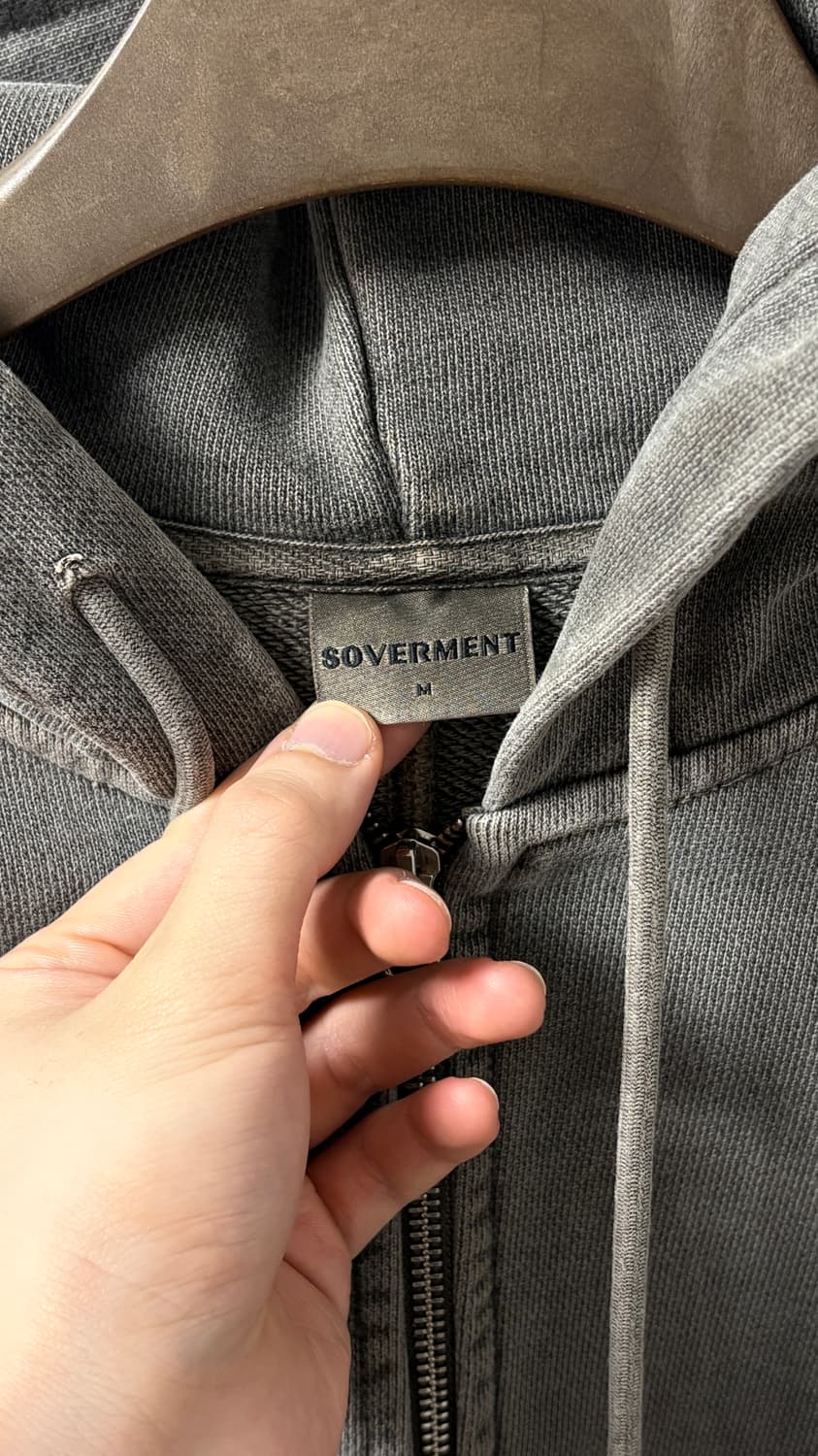 소버먼트 후드집업 상품이미지3