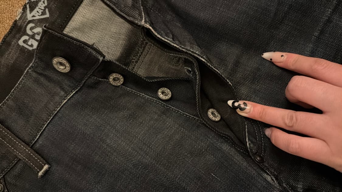 G star raw인디고 코팅 팬츠 상품이미지7