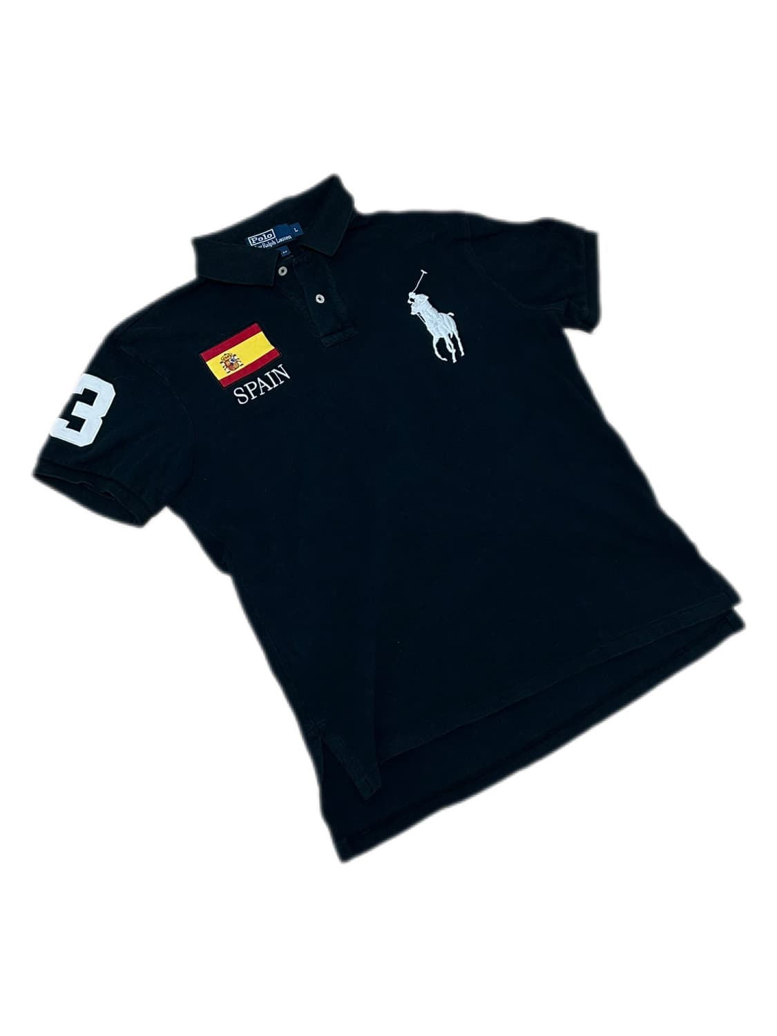 폴로 랄프로렌 블랙 빅포니 스페인 pk 카라티 상품이미지1