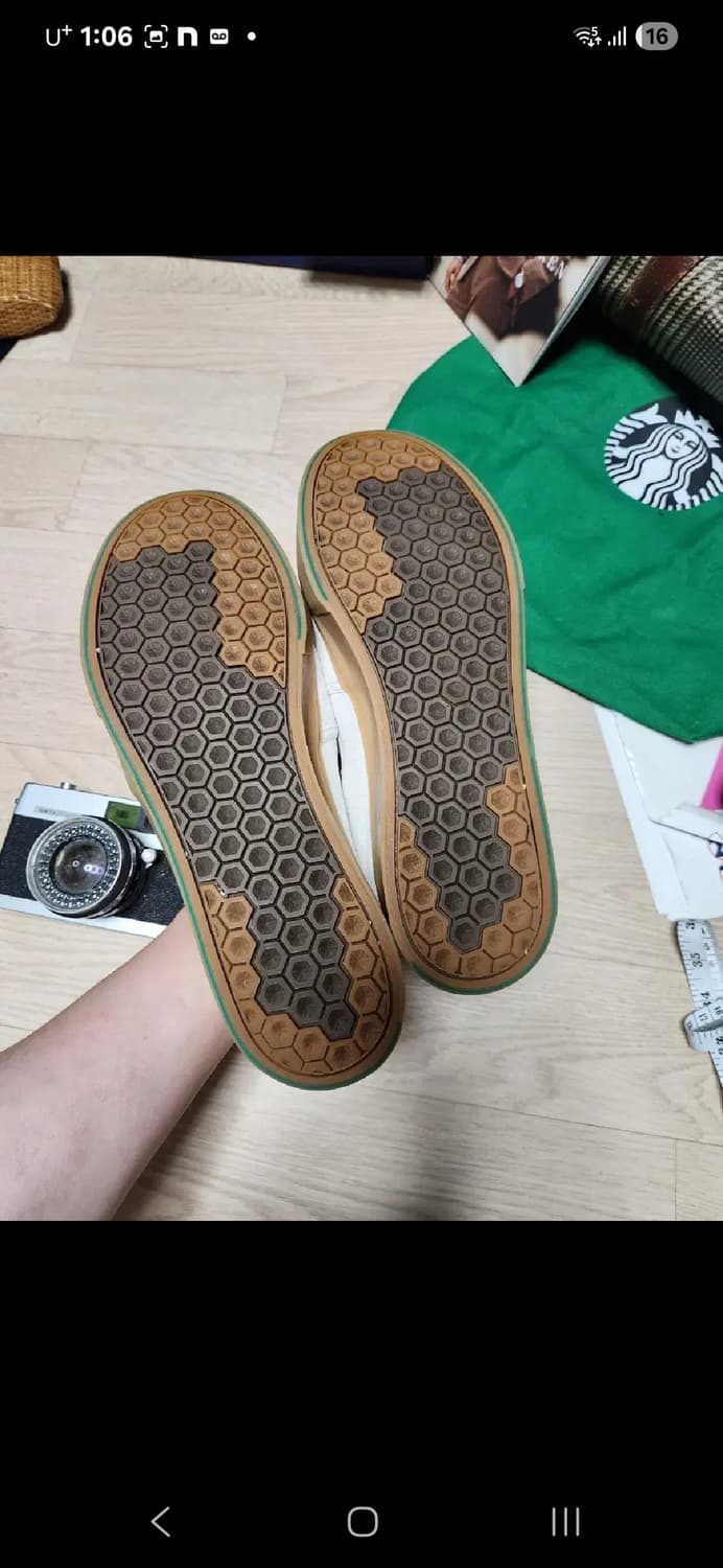 아디다스 그린 검솔 로퍼 슬립 280 상품이미지4