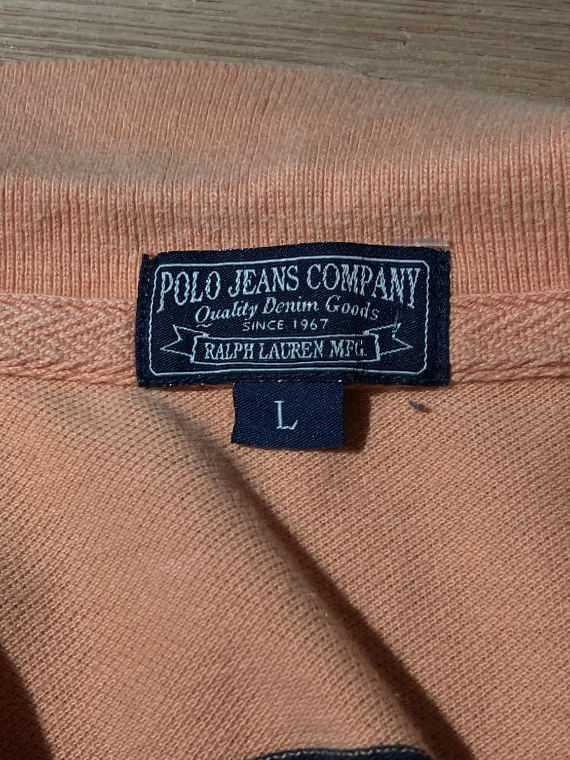 Polo Jeans 67 패치 반팔 카라티 상품이미지5