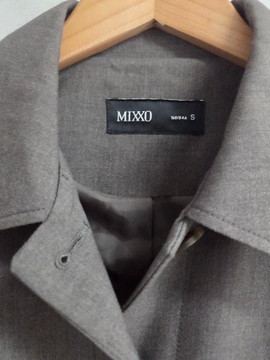 MIXXO(미쏘) 그레이 숏 자켓 S사이즈 상품이미지3