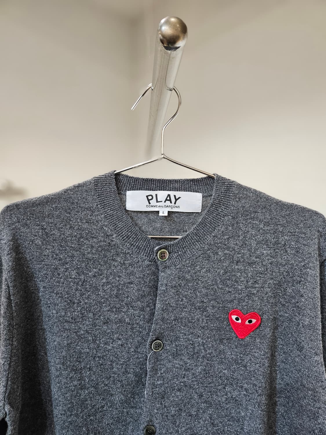 꼼데가르송 플레이 가디건 상품이미지3