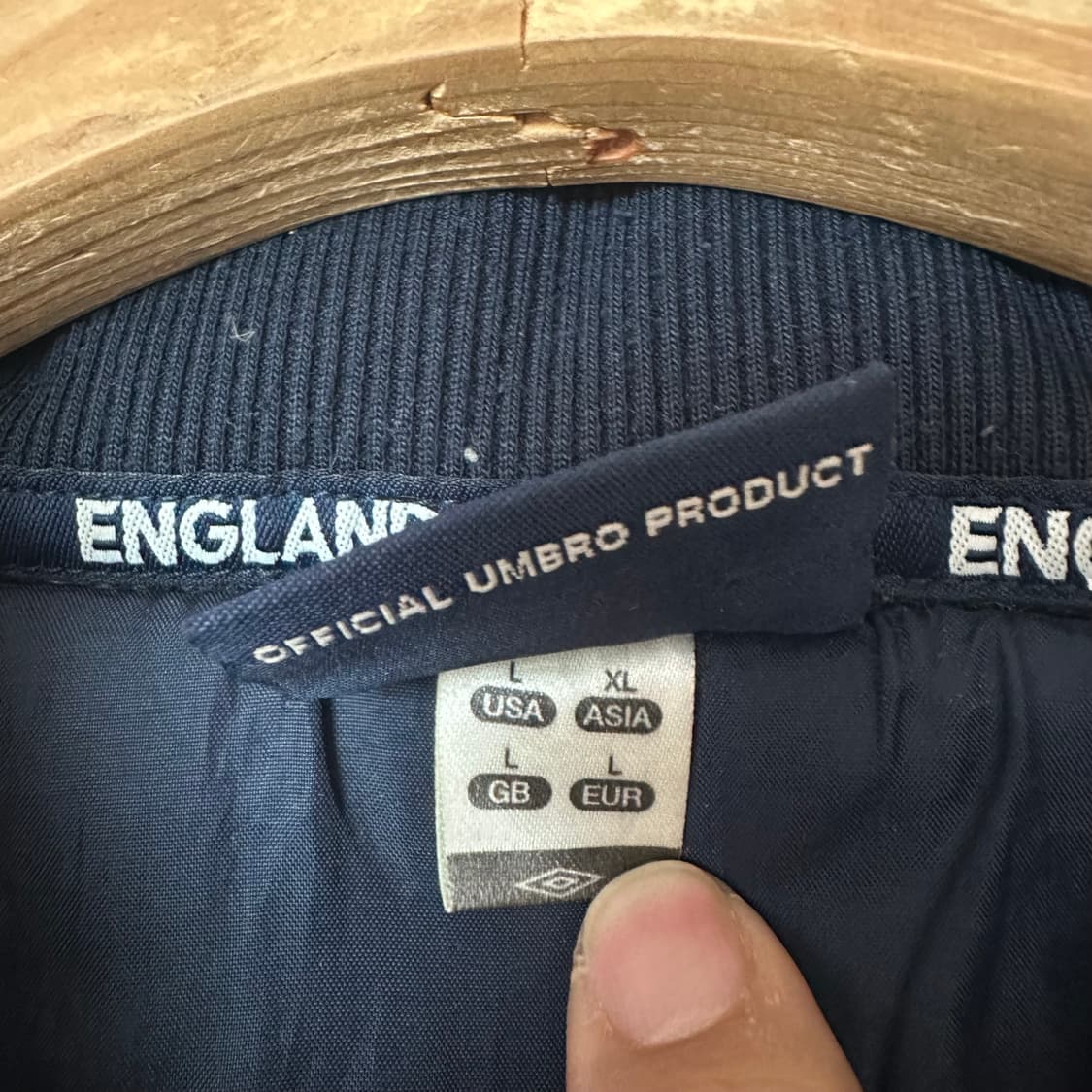 XL 엄브로 잉글랜드 국대 점퍼 상품이미지4
