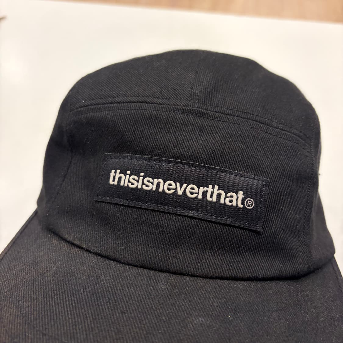 디스이즈네버댓 캠프캡 블랙 모자 상품이미지2