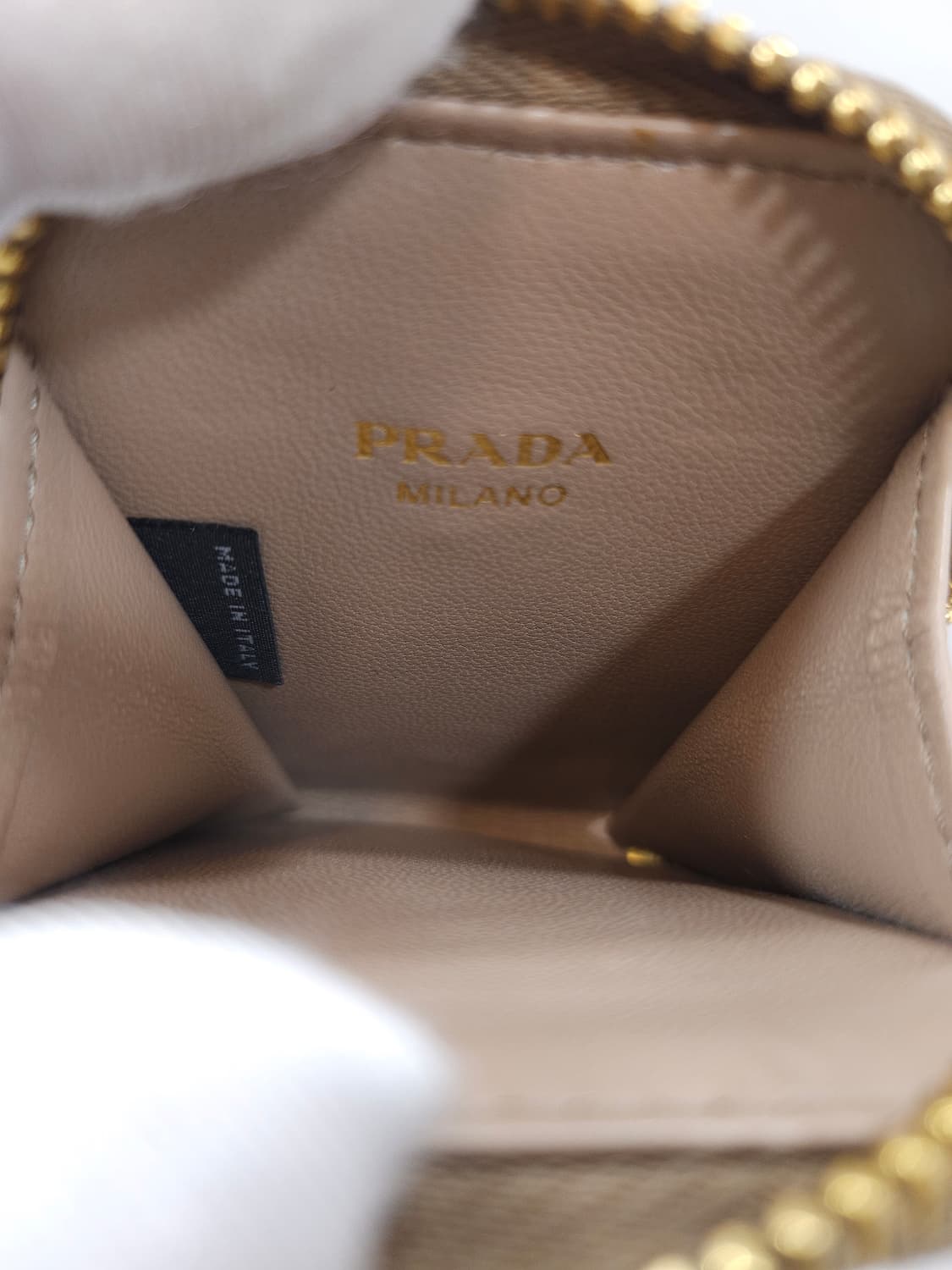 프라다 리에디션 2005 사피아노 카메오 베이지 숄더백 상품이미지10
