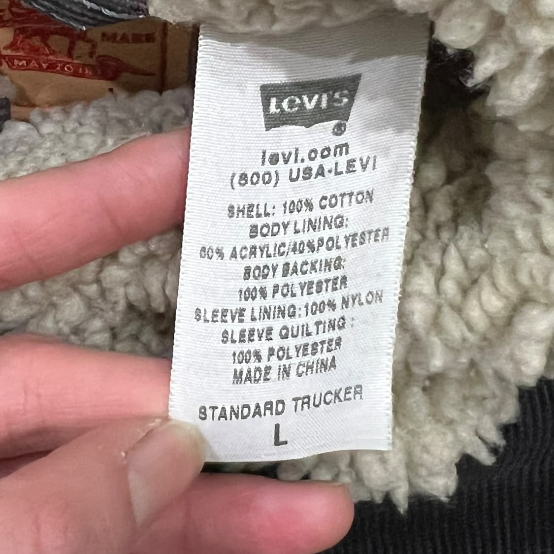 리바이스 셰르파 코듀로이 자켓 s08727 상품이미지8