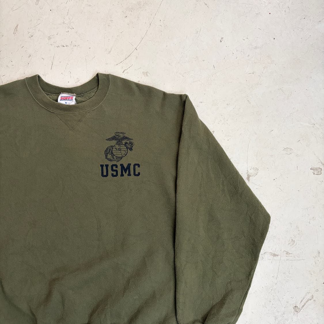 USMC SOFFE 미해병 빈티지 스웻셔츠 M 상품이미지2