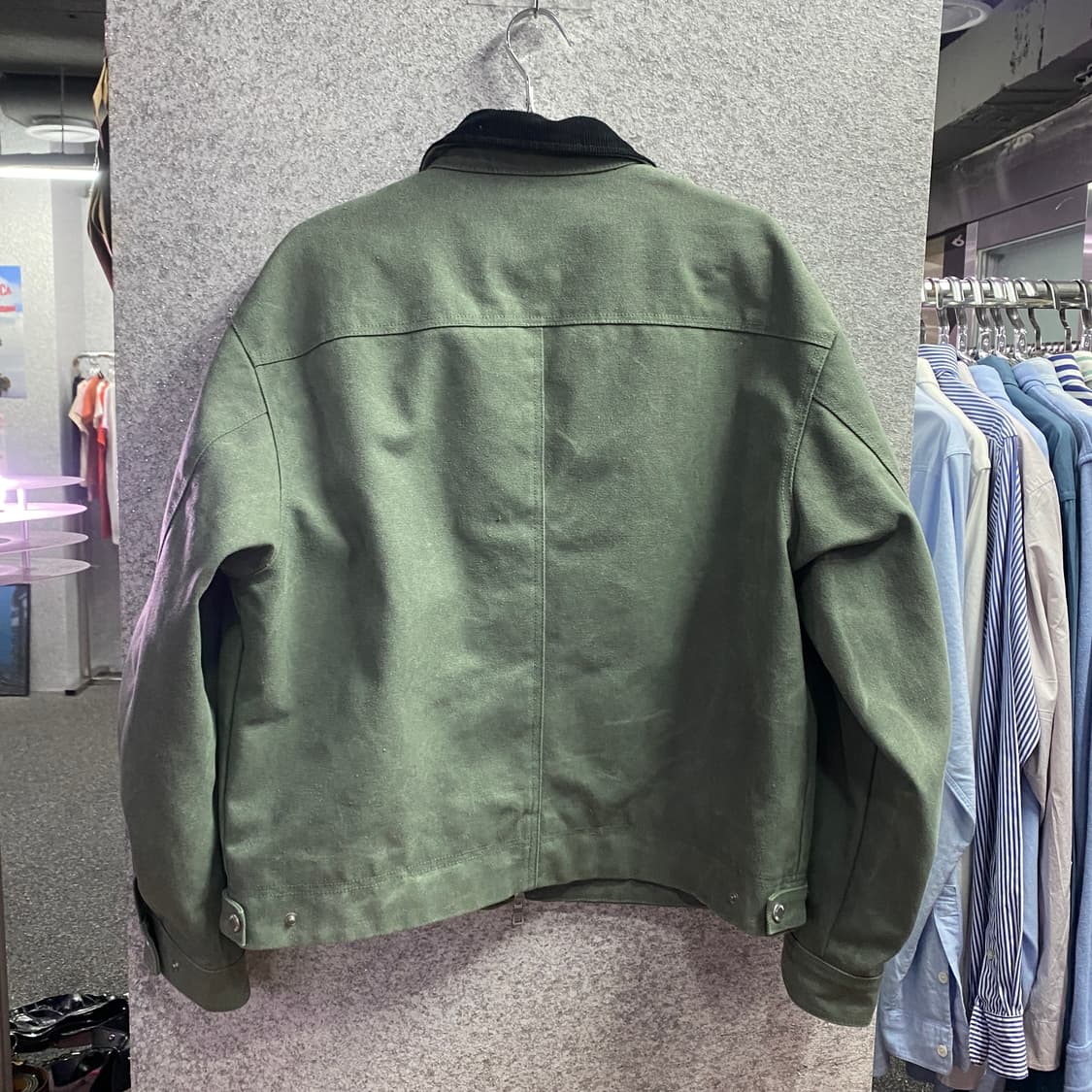 키뮤어 투웨이 코듀로이 카라 자켓 B3276 상품이미지4