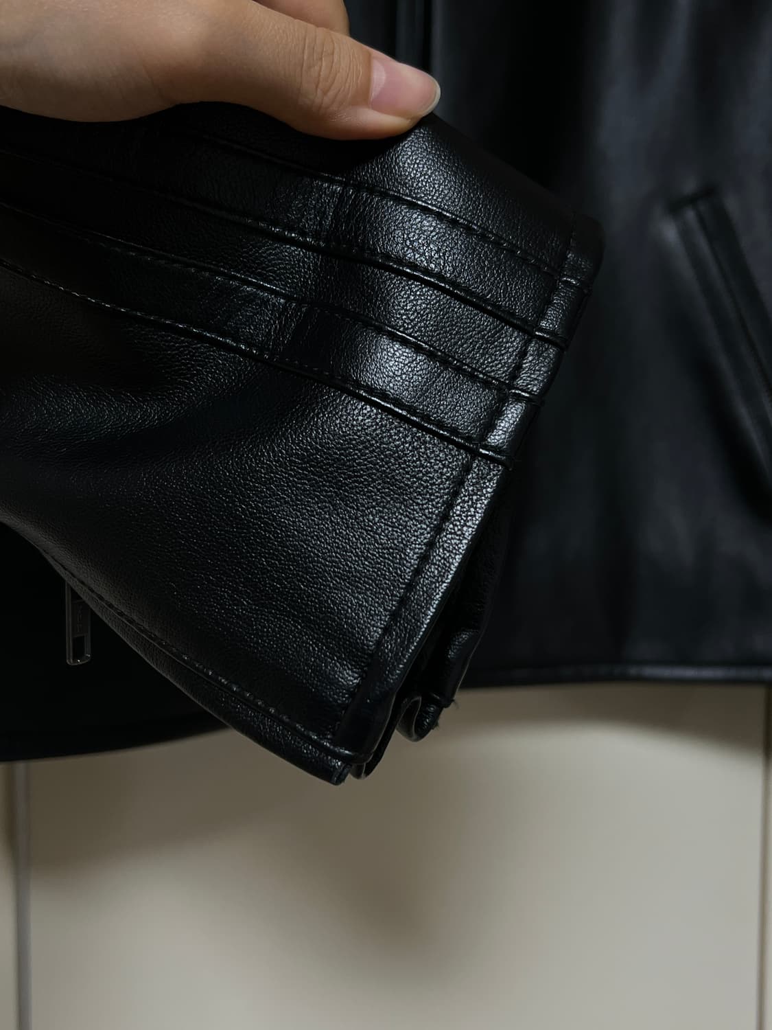 (새상품) 데어드 가죽자켓 상품이미지7