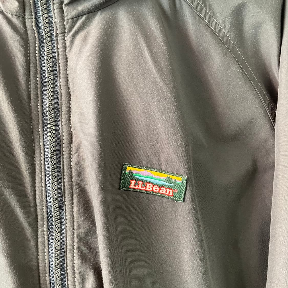 90s 엘엘빈 나일론 웜업 자켓 상품이미지4