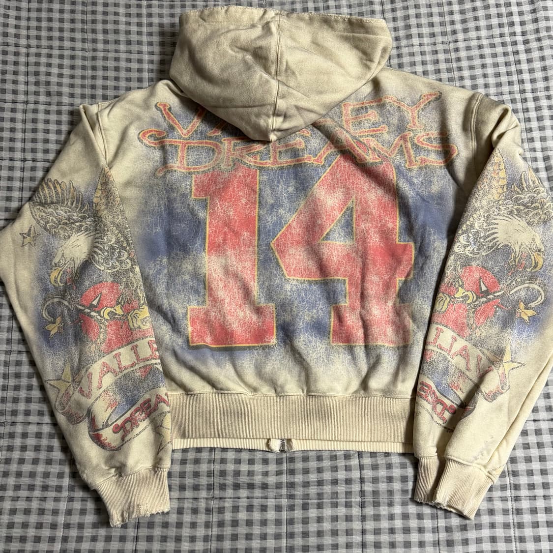 (M) vale forever 노스탤지어 후드 집업 셋업 상품이미지4