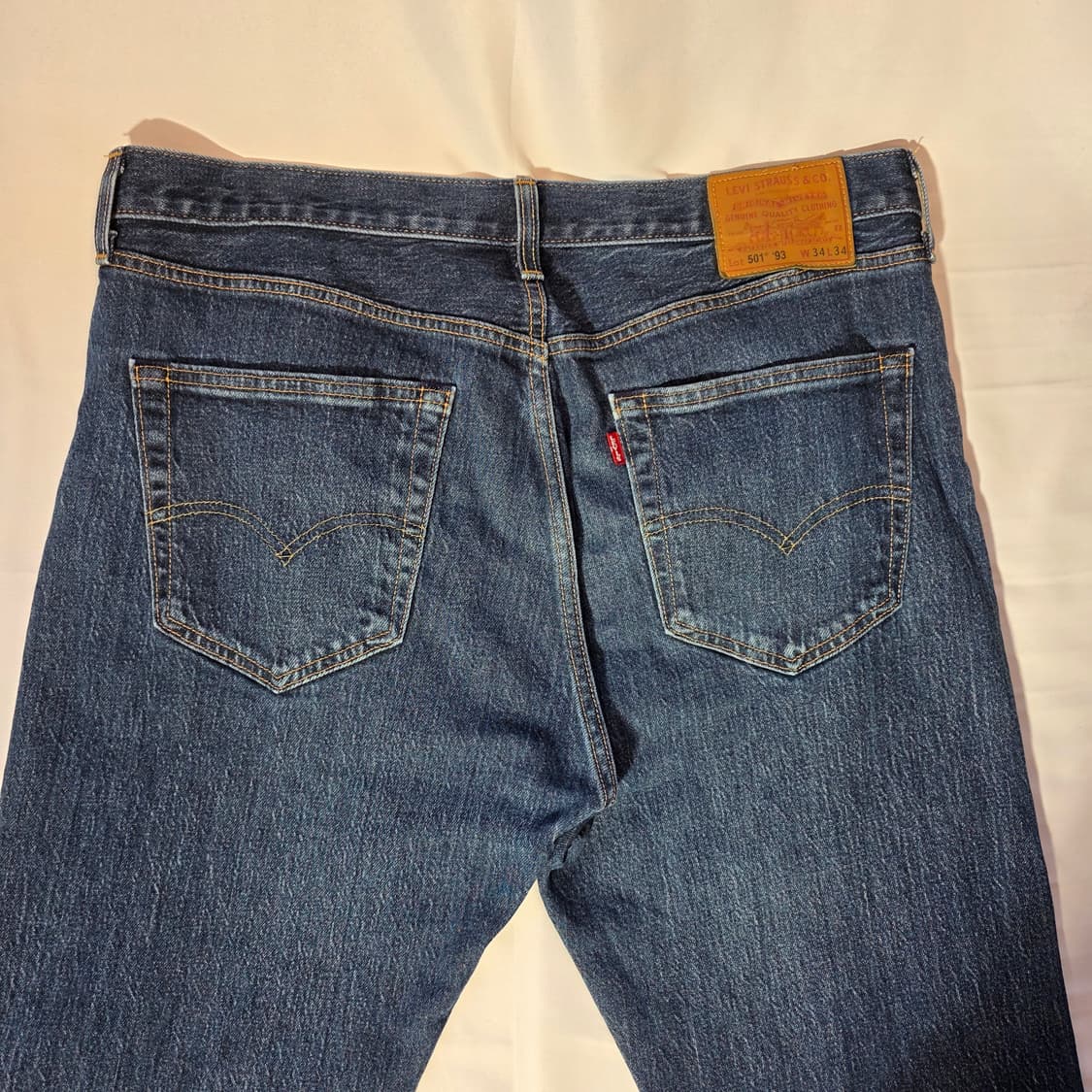 [W34L34]리바이스 프리미엄 501 93 데님팬츠 상품이미지7