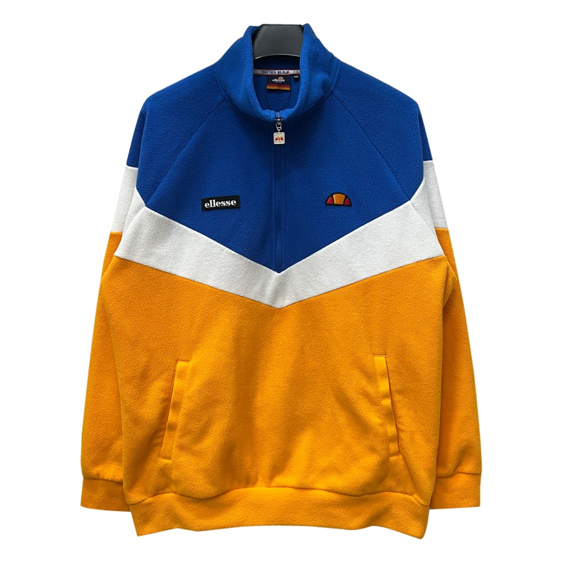 엘레쎄 컬러블럭 하프집업 플리스 105 상품이미지1