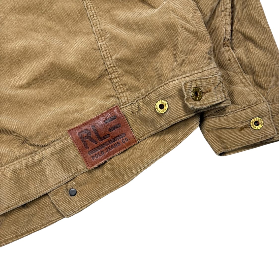 폴로 진스90‘s 베이지컬러 코듀로이 트러커 자켓 상품이미지2